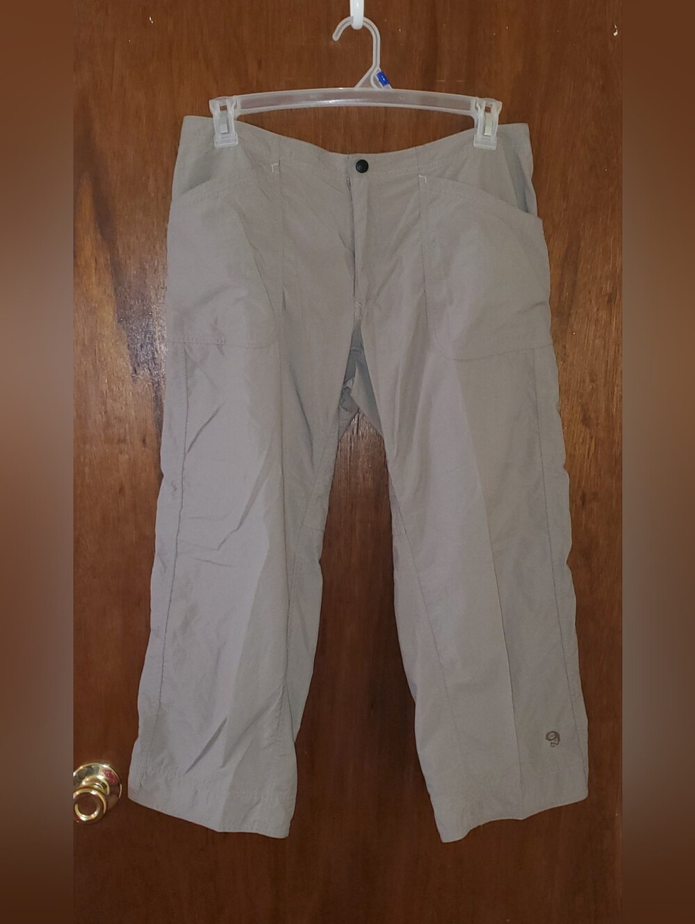 Mountain Hardwear Khaki Crop Pants Sz 12